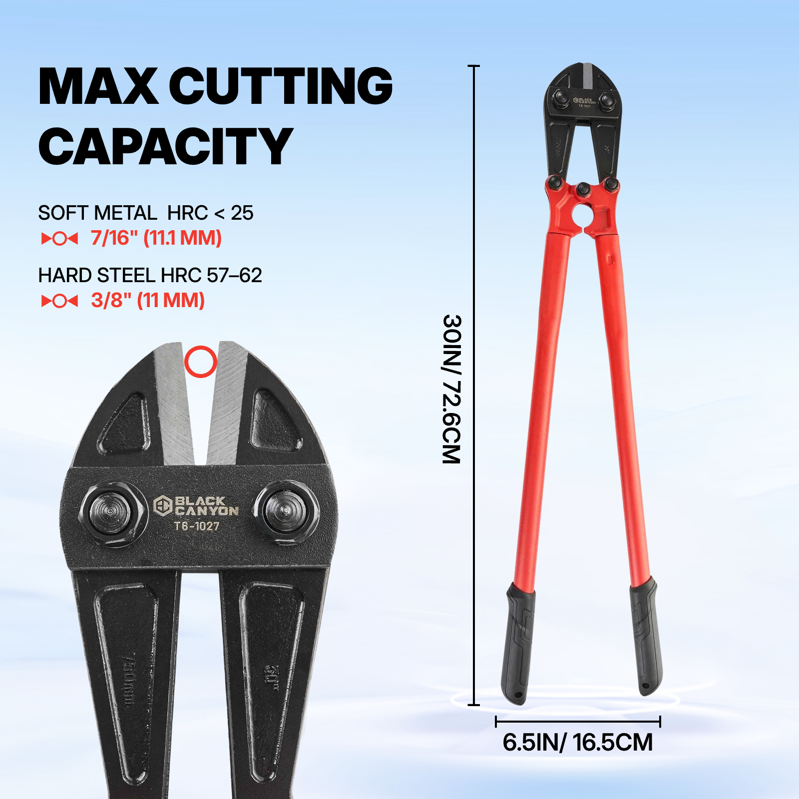 Heavy-Duty Bolt Cutter, 30" Length