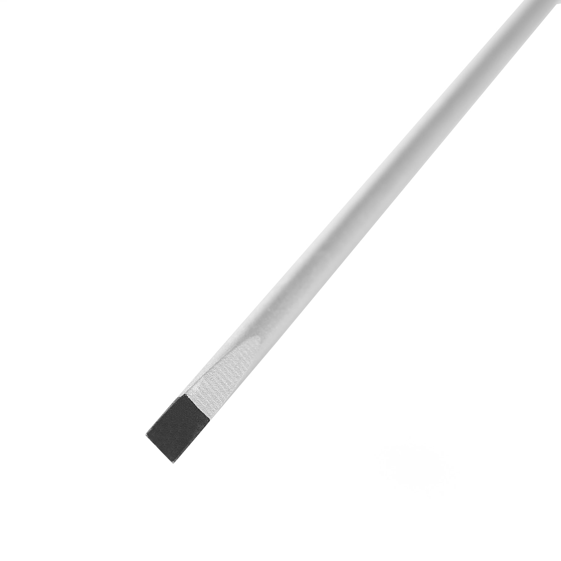 Slotted Extended Length Screwdriver 1/8 in, Soft Grip Ergonomic Handle,  6 in Shank, 8-3/4 in Overall