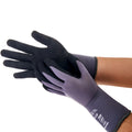 Sandy Nitrile Dipped Knit Gloves, XL/10, Gray / Black, 12 Pairs