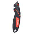 Retractable Utility Knife w/ Rope Cutter & Blade Storage