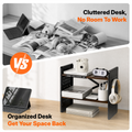 Computer Desk Storage Rack