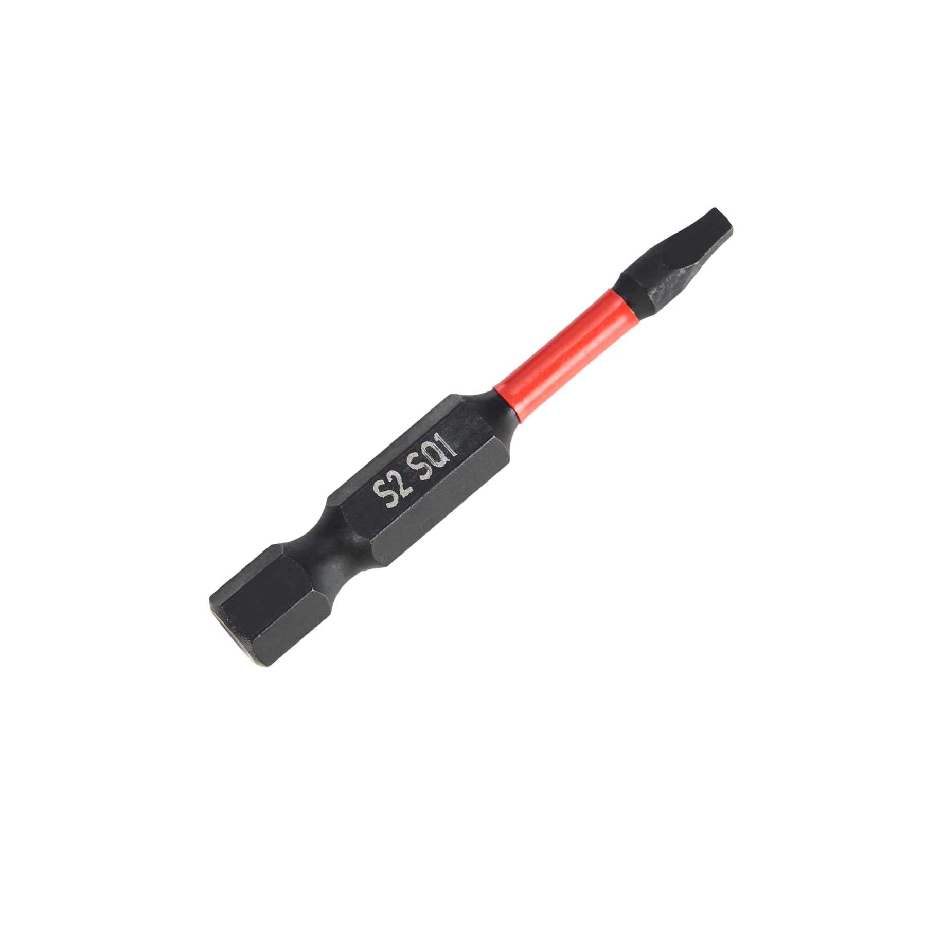 Impact Screwdriver Bits, Square SQ1, 15-pack