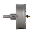 3-1/2" Carbide Hole Saw, 3-Flat Shank, 1 pc
