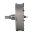 4-1/2" Carbide Hole Saw, 3-Flat Shank, 1 pc