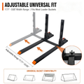 60" Pallet Fork with Uprights and Linkages