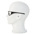 Full Frame Safety Glasses, Anti-Scratch, Anti-Fog, Black