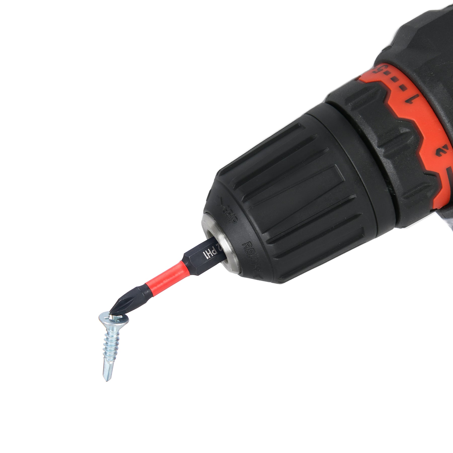 Impact Screwdriver Bits, Phillips PH1, 15-pack