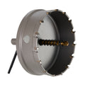 3-1/2" Carbide Hole Saw, 3-Flat Shank, 1 pc