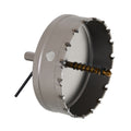 4" Carbide Hole Saw, 3-Flat Shank, 1 pc