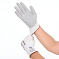 Cut Resistant Gloves, 13ga, Polyurethane Dip, M/8, 12 pairs