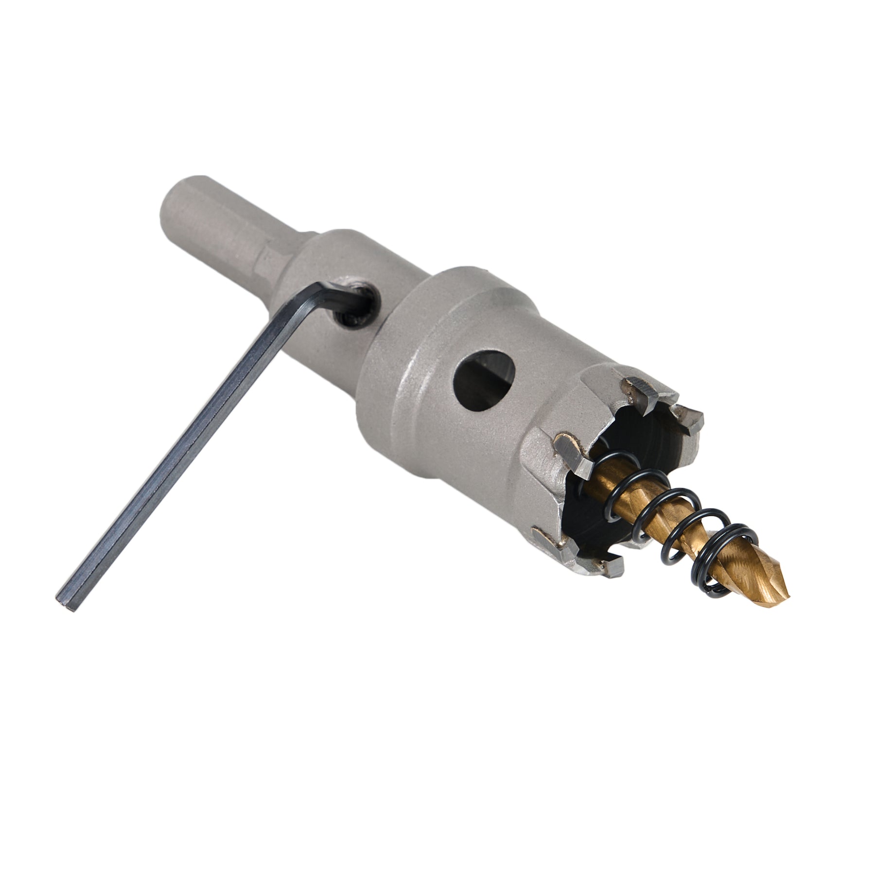 1" Carbide Hole Saw, 3-Flat Shank, 1 pc
