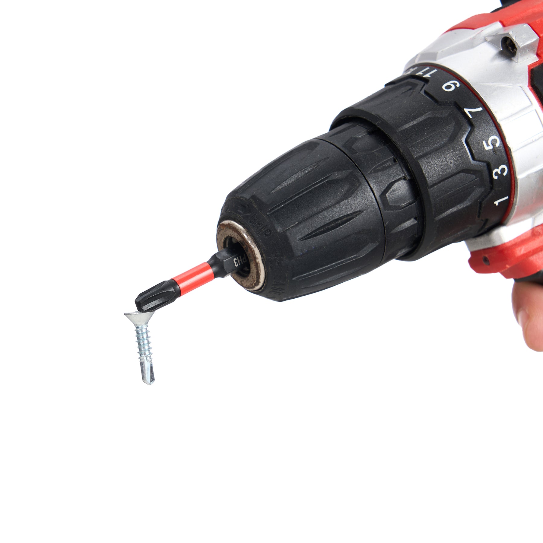 Impact Screwdriver Bits, Phillips PH3, 15-pack