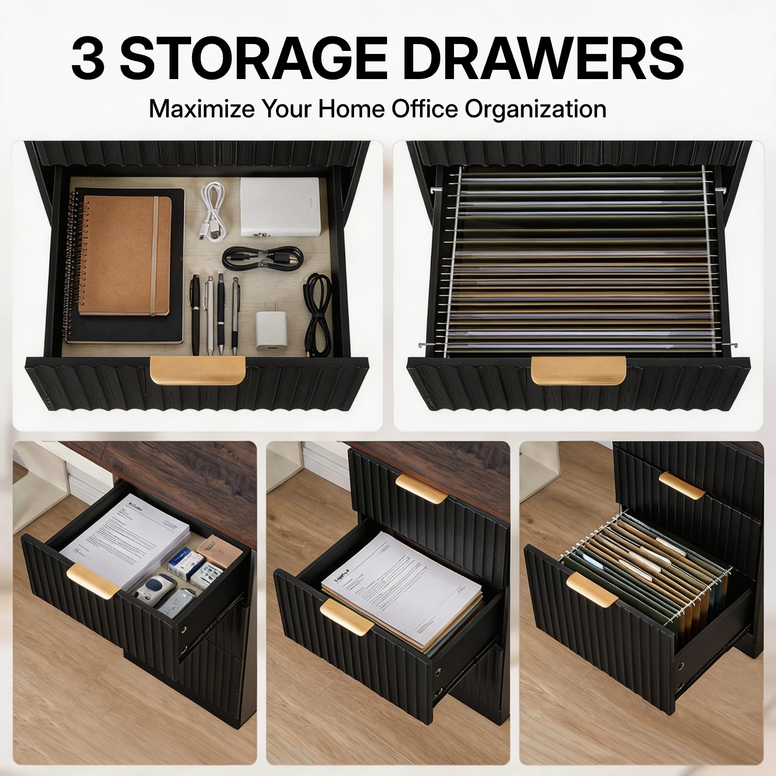 Double Workstation, Black