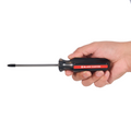 Magnetic Phillips Screwdriver #2 – Standard Grip Acetate Handle, 4 in Shank, 8 in Overall
