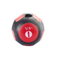 Magnetic Slotted Screwdriver 3/8 – Soft Grip Ergonomic Handle, 8 in Shank, 12-3/4 in Overall