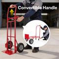 Convertible Hand Truck, 2-in-1, 660/990 lb. Capacity