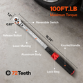 3/8 in. Drive Click Torque Wrench 20 ft./lbs. to 100 ft./lbs.