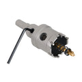 1-7/32" Carbide Hole Saw, 3-Flat Shank, 1 pc