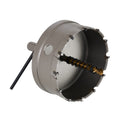 3" Carbide Hole Saw, 3-Flat Shank, 1 pc