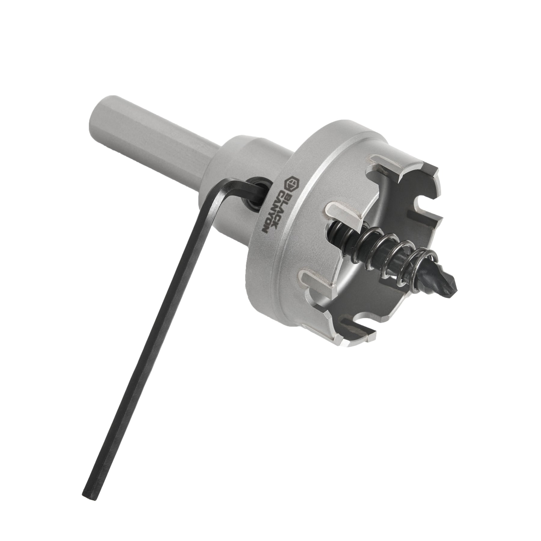 1-1/2" Carbide Hole Cutter, 3-Flat Shank, 1 pc