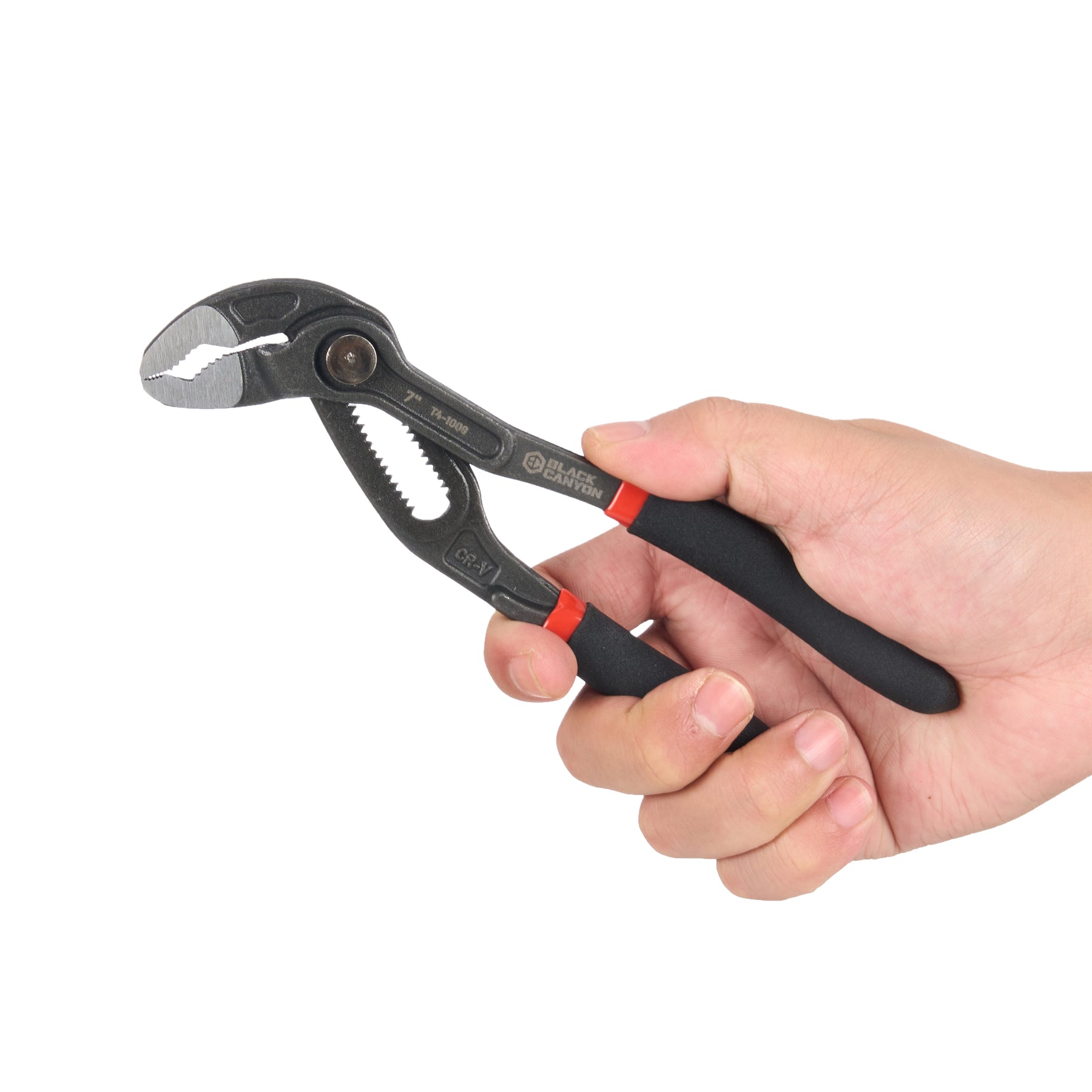 7" Tongue & Groove Pliers w/ Push Button