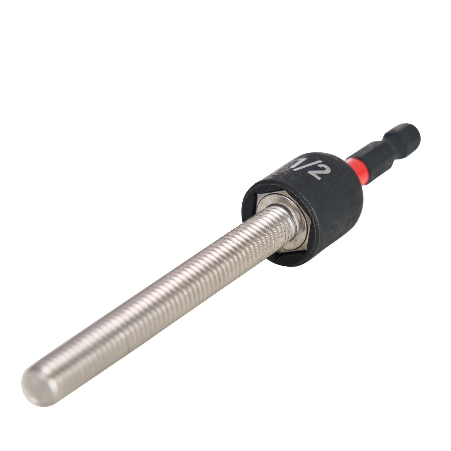 1/2" Impact Nut Driver, Magnetic Tip, 1-7/8" Length, 1 pc