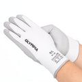 Cut Resistant Gloves, 13ga, Polyurethane Dip, L/9, 12 pairs