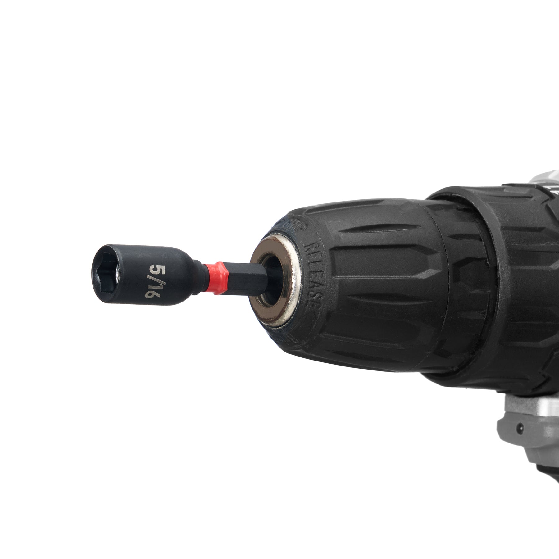 5/16" Impact Nut Driver, Magnetic Tip, 1-7/8" Length, 1 pc