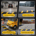 4 ft Speed Bump with Installation Kits