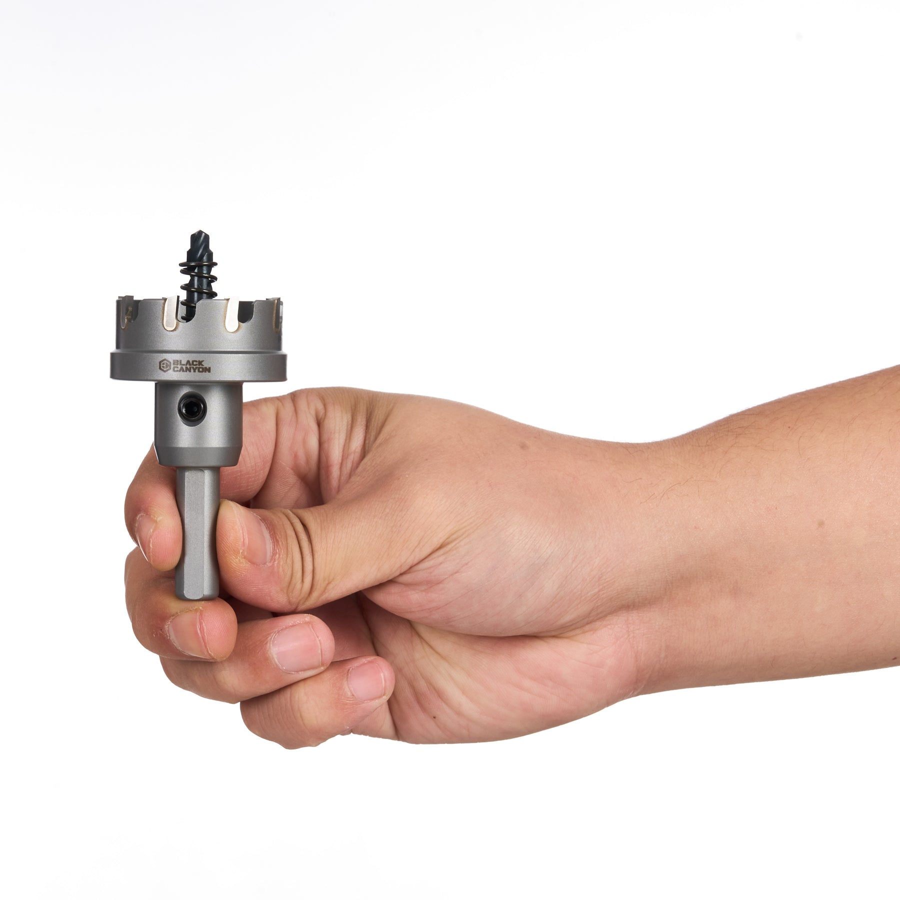 1-1/2" Carbide Hole Cutter, 3-Flat Shank, 1 pc