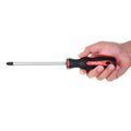 Magnetic Phillips Screwdriver #3 – Soft Grip Ergonomic Handle, 6 in Shank, 10-3/4 in Overall