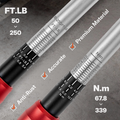 1/2 in. Drive Click Torque Wrench 50 ft./lbs. to 200 ft./lbs.