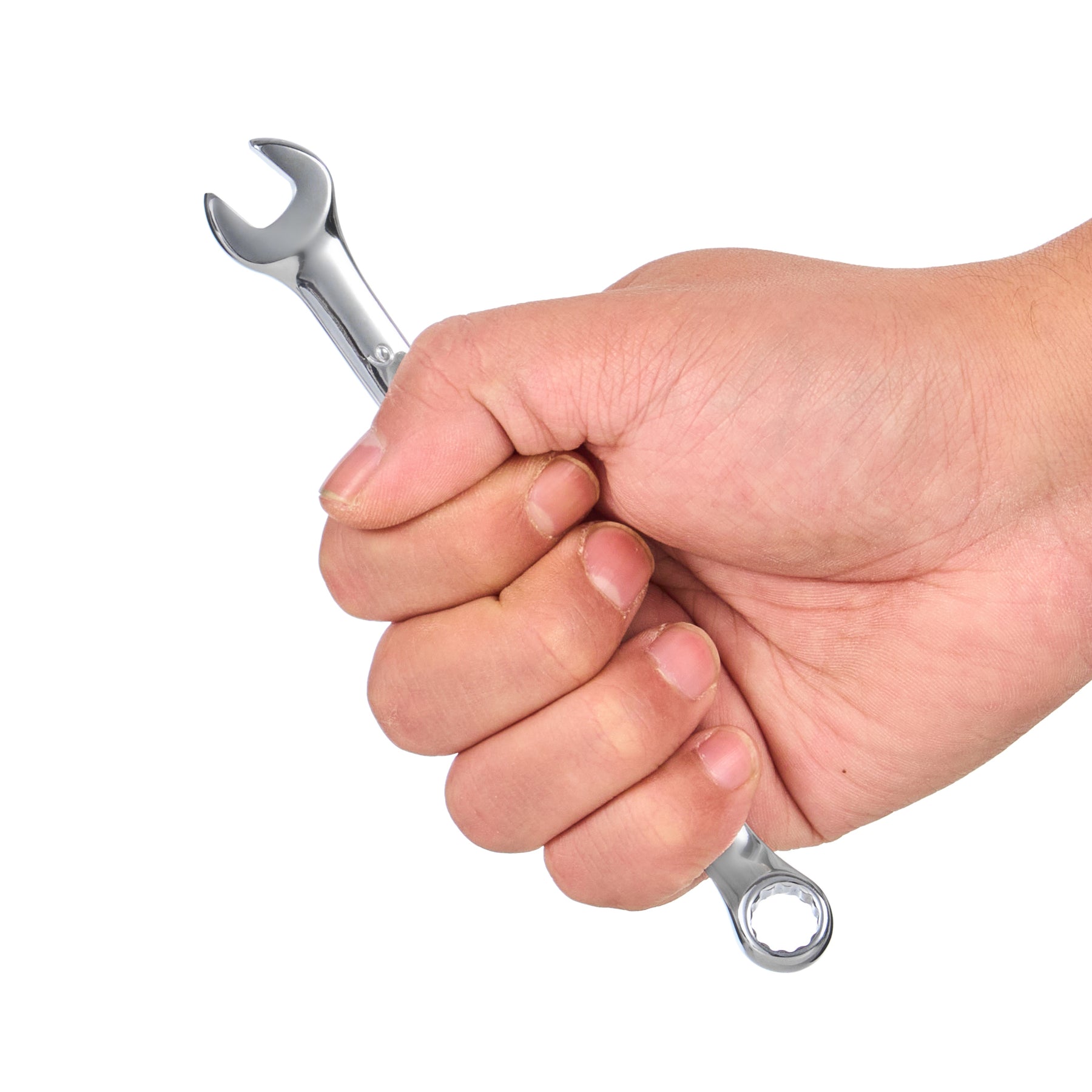 9mm Combination Wrench, 12-Point Box End & Hex Opening