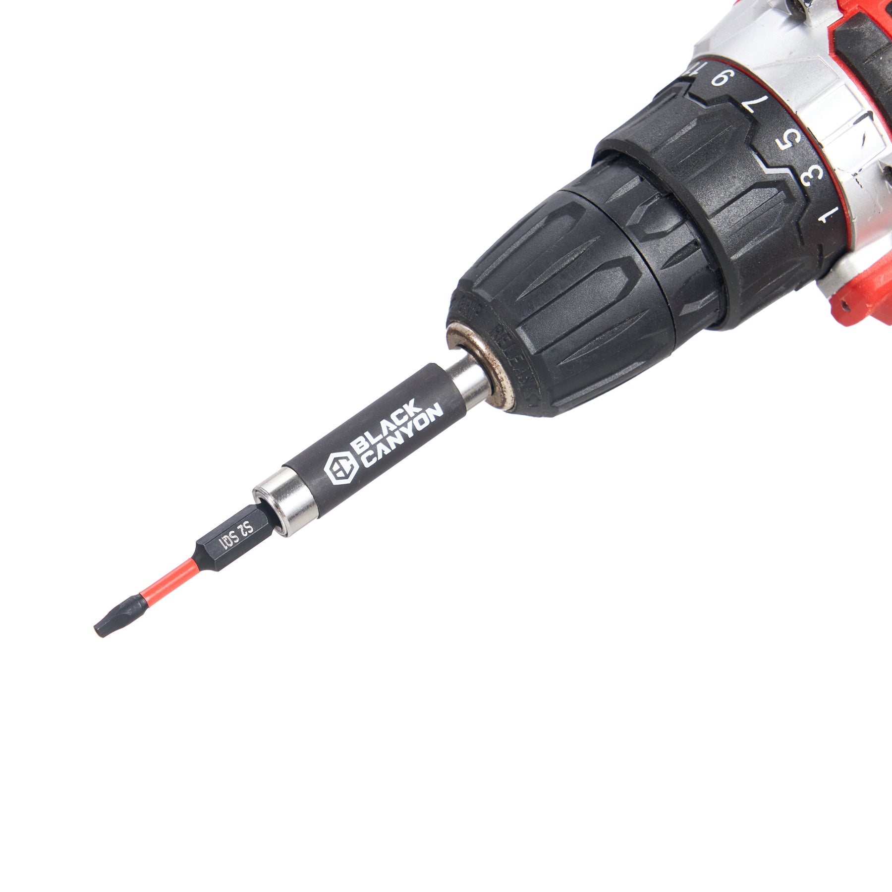 Impact Screwdriver Bits, Square SQ1, 15-pack