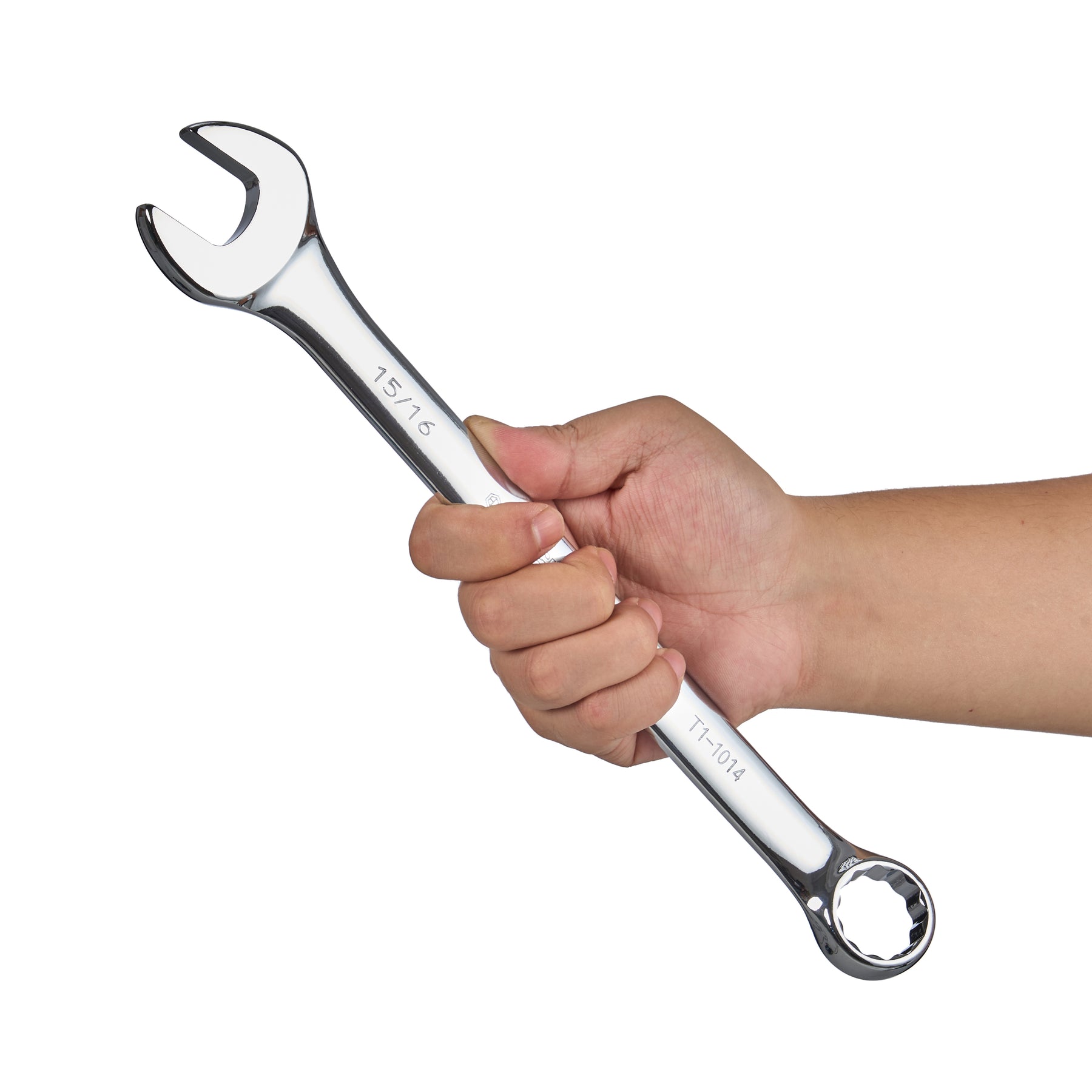 15/16" Combination Wrench, 12-Point Box End & Hex Opening