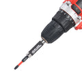 Impact Screwdriver Bits, Square SQ2, 15-pack