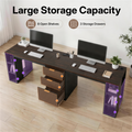 Double Workstation, Black