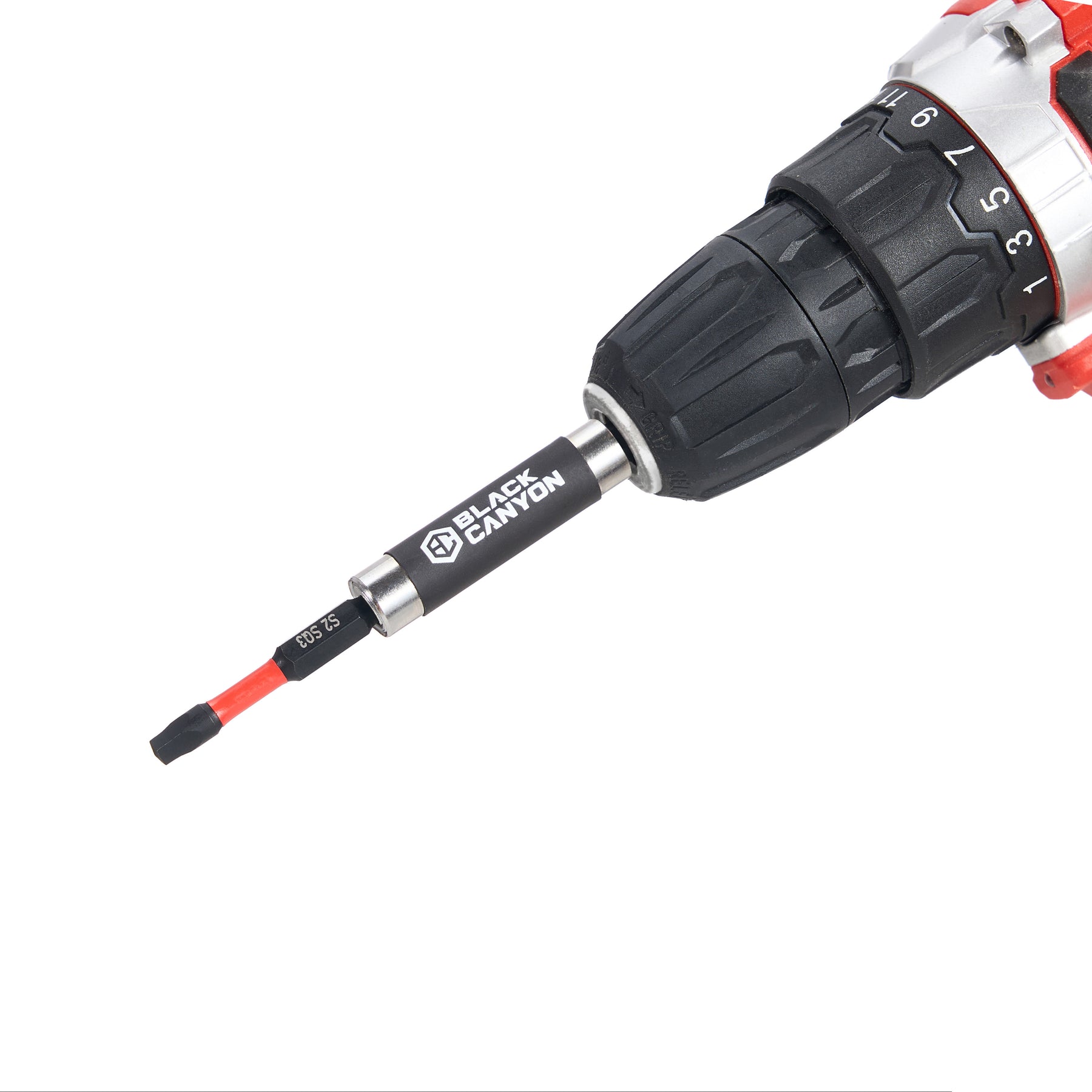 Impact Screwdriver Bits, Square SQ3, 15-pack