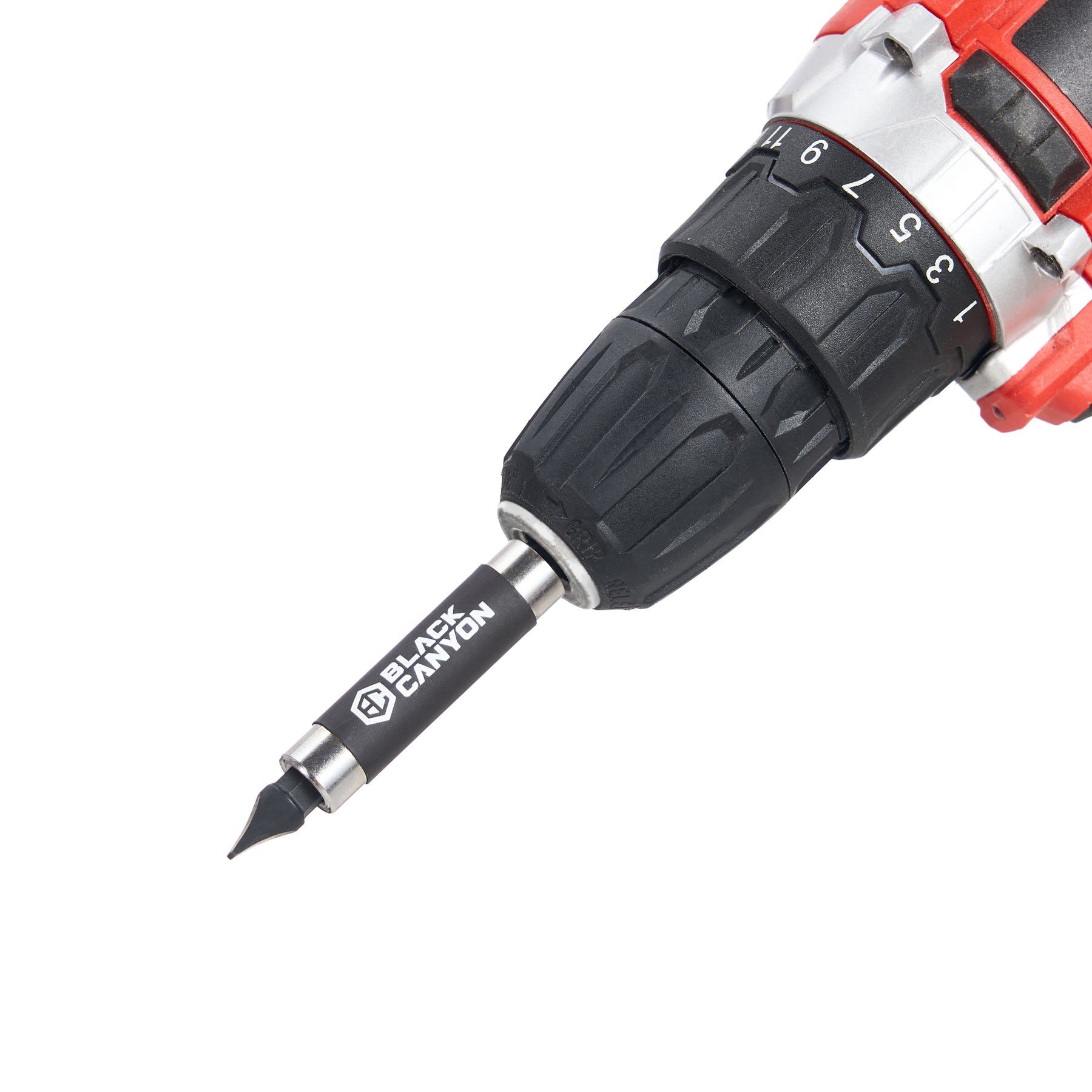 Impact Screwdriver Bits, Slotted SL8, 25-pack