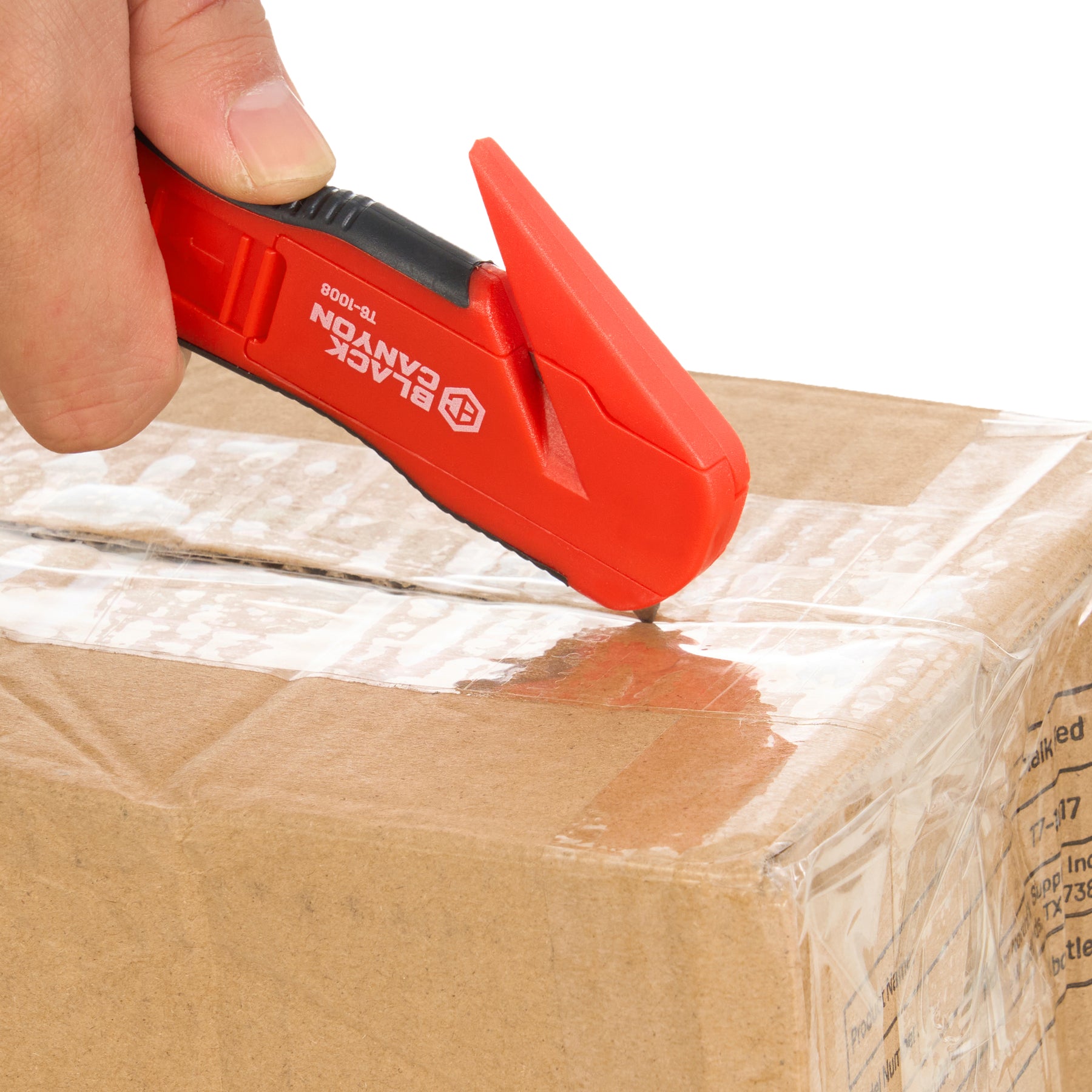 Concealed Blade Safety Cutter w/ Replaceable Blade