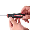 Magnetic Phillips Screwdriver #1 – Soft Grip Ergonomic Handle, 3 in Shank, 7 in Overall