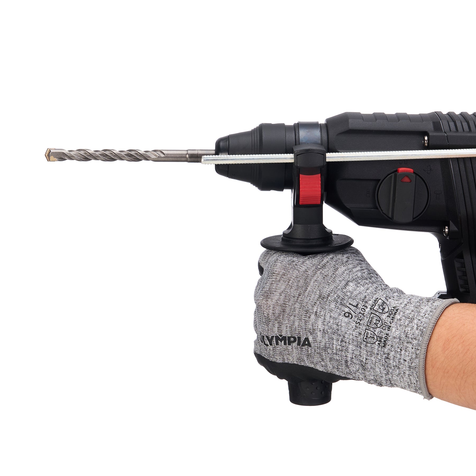 3/8 in Rotary Hammer Drill Bit, 4 in Max Drilling Depth, SDS-Plus, 1 pc