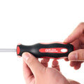 Magnetic Phillips Screwdriver #2 – Soft Grip Ergonomic Handle, 4 in Shank, 8-1/3 in Overall