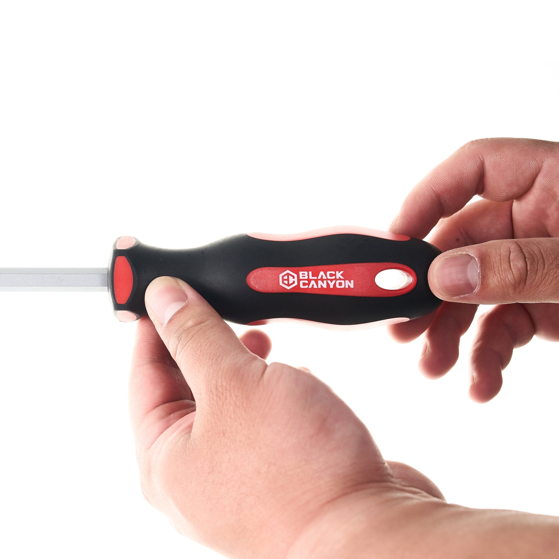Magnetic Slotted Screwdriver 5/16 – Soft Grip Ergonomic Handle, 6 in Shank, 10-3/4 in Overall