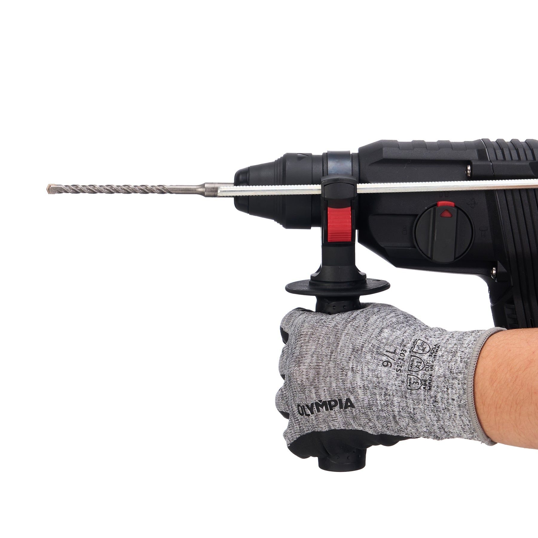 1/4 in Rotary Hammer Drill Bit, 4 in Max Drilling Depth, SDS-Plus, 1 pc