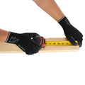 Polyurethane Dipped Knit Gloves, 13ga, L/9, Black, 12-Pairs