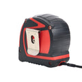 25 ft Tape Measure w/ Rubber Case, Magnetic Hook