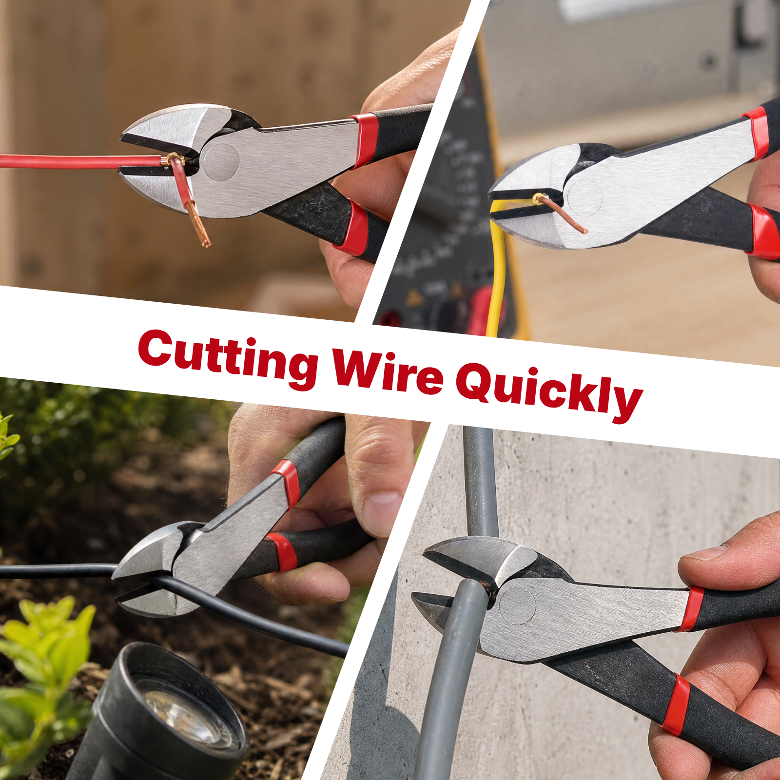 8" Diagonal Cutting Pliers