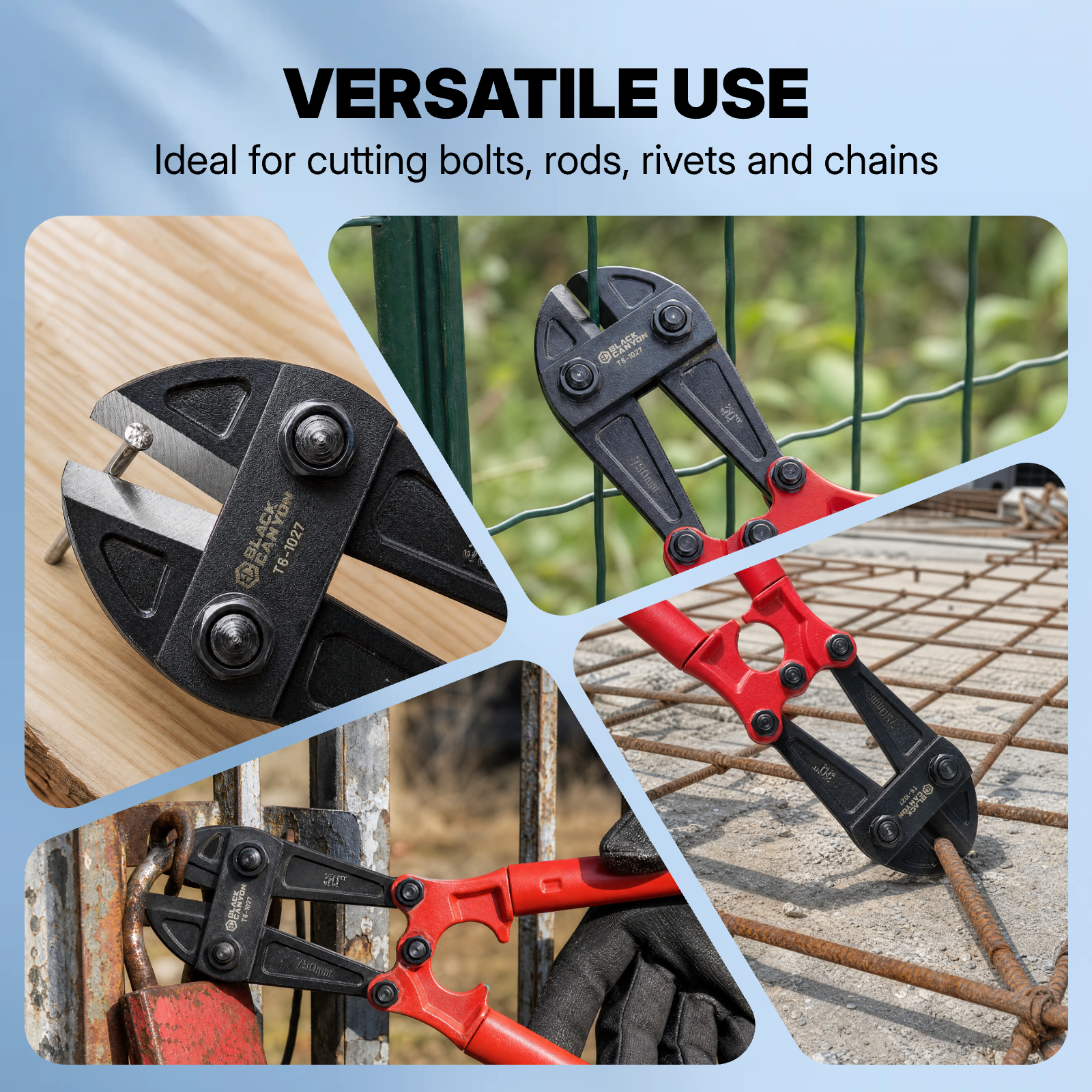 Heavy-Duty Bolt Cutter, 30" Length
