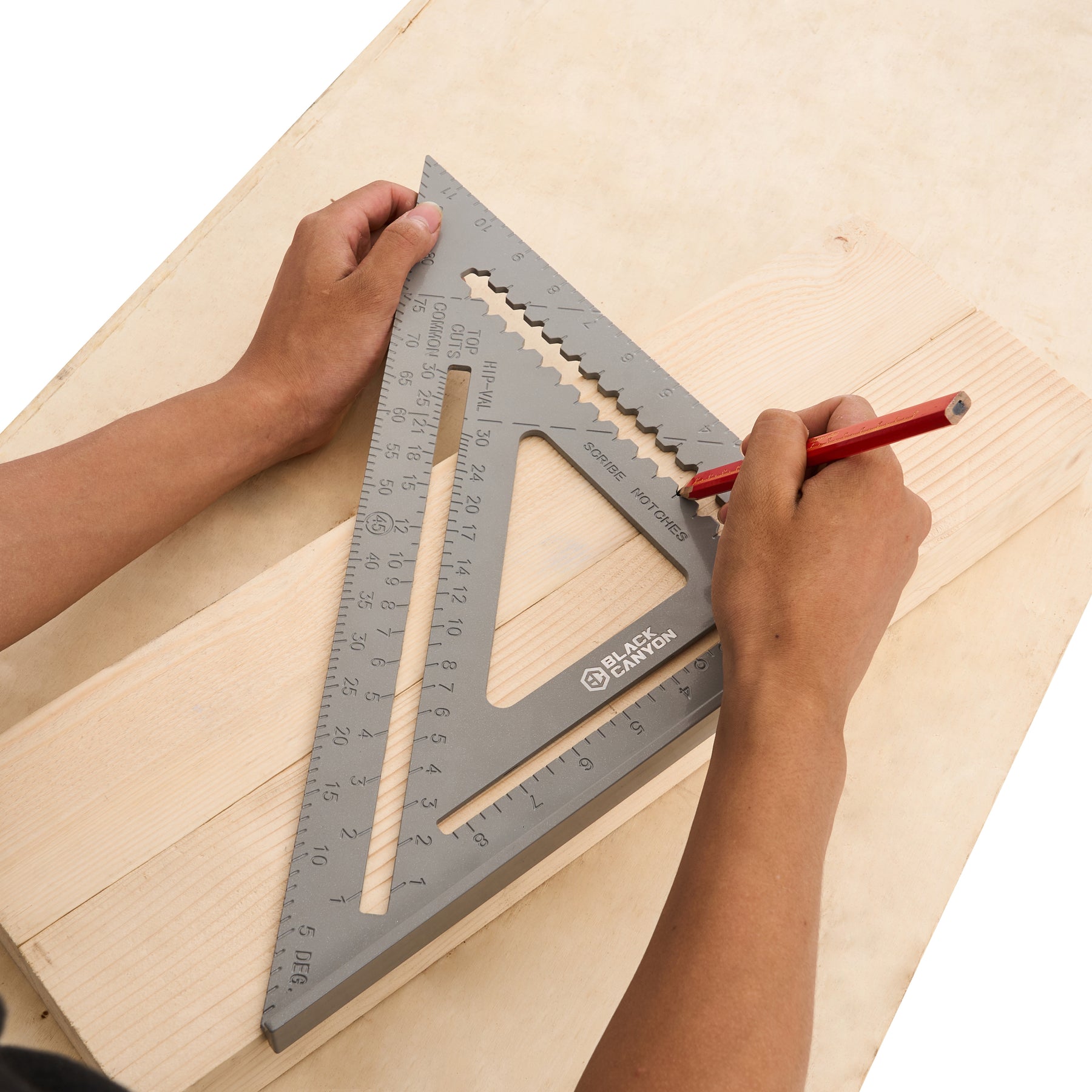 12 in Rafter Angle Square, Aluminum